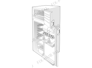 Холодильник Gorenje RF4205W (181473, HZS2026) - Фото